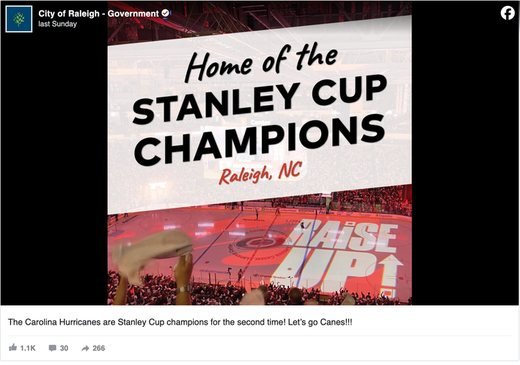 Raleigh celebrates a second Stanley Cup