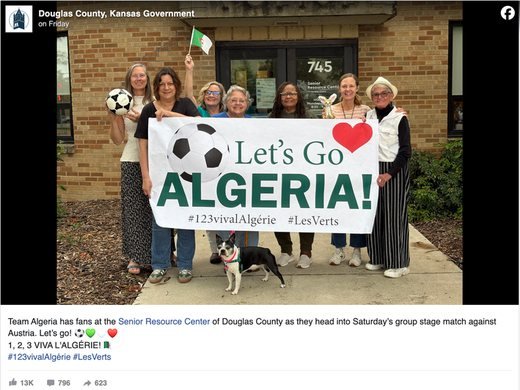 A Kansas county goes all-in for Team Algeria